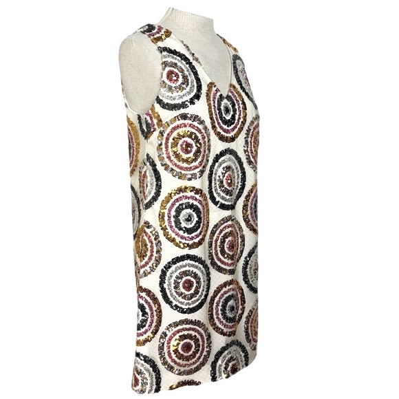 NWT TRINA TURK Sz 4 Glitterati Mini Dress Sequins Cocktail Party - Picture 3 of 11